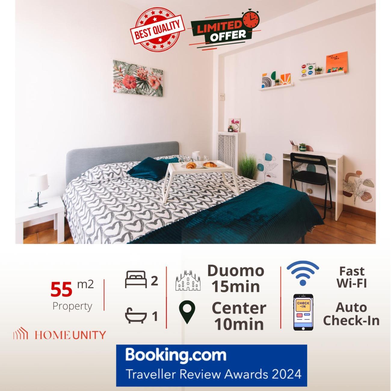Appartamento San Siro-duomo Wi-fi & Netflix *